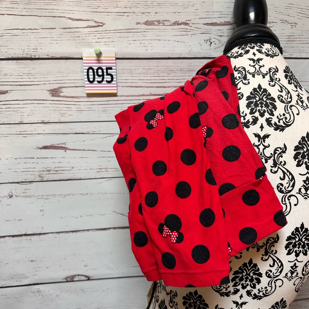Red Polka Dot Leggings